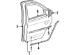 1996 Mercury Mystique Door Seal Diagram - F8RZ-54253A10-AA