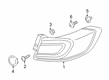 2023 Lincoln Nautilus Back Up Light Diagram - KA1Z-13405-C