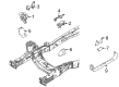 Ford E-350 Super Duty Engine Mount Bracket Diagram - HC2Z-6031-A