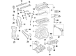 2014 Ford C-Max Valve Cover Gasket Diagram - CV6Z-6584-A