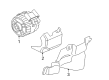 2007 Ford Mustang Alternator Diagram - 7R3Z-10346-CDRM