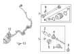 Ford F-150 CV Boot Diagram - ML3Z-4421-A