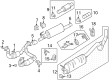 2024 Ford F-350 Super Duty Exhaust Hanger Diagram - PC3Z-5E269-S