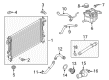 Ford Explorer Radiator Diagram - EB5Z-8005-F