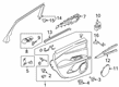 2019 Lincoln Nautilus Weather Strip Diagram - FA1Z-5825861-B