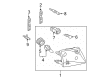 Ford Ranger Headlight Diagram - 6L5Z-13008-AA