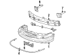 Mercury Grand Marquis Bumper Diagram - F5MY-17D957-A