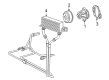 1999 Ford E-150 Econoline Oil Cooler Diagram - 4C2Z-7A095-AB