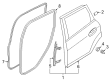 2018 Ford C-Max Door Seal Diagram - AM5Z-58253A10-B