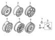 2017 Ford Fiesta Spare Wheel Diagram - 9S4Z-1007-C