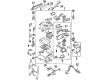 1997 Ford Explorer A/C System Valve Core Diagram - F5VY-19E561-A