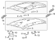 Ford Escape Dome Light Diagram - CJ5Z-13776-CB