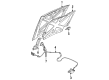 Ford Bronco Hood Diagram - F2TZ-16612-A