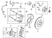 2014 Ford Fiesta Brake Line Diagram - D2BZ-2078-B