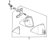 Ford Mustang Side Marker Light Diagram - E7ZZ-15A201-B