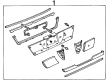 1998 Ford Crown Victoria Bumper Reflector Diagram - 3W7Z-13A565-AA