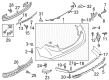 2014 Ford Expedition Parking Assist Distance Sensor Diagram - DA5Z-15K859-AAPTM