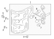 2019 Ford F-150 Back Up Light Diagram - JL3Z-13405-J