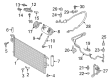 2017 Ford Focus A/C Service Cap Diagram - CV6Z-19D702-B