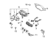 Ford Focus Blower Control Switches Diagram - YS4Z-19986-BA