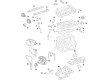 Ford Transit Connect Oil Pump Gasket Diagram - BM5Z-6659-B