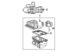 2008 Ford Mustang Air Duct Diagram - 5R3Z-9B659-BA