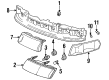 1991 Mercury Sable Fog Light Bulb Diagram - F54Y-13466-A