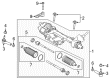 2016 Ford Mustang Steering Gear Box Diagram - GR3Z-3504-J