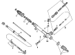 Mercury Rack And Pinion Diagram - XF1Z-3504-BCRM