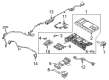 Ford Escape Battery Cable Diagram - L1MZ-14D641-B