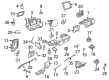 2001 Ford Taurus A/C System Valve Core Diagram - F65Z-19D644-AA