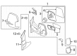 Ford Transit-250 Mirror Cover Diagram - BK3Z-17D743-B