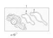 Ford Edge Water Pump Diagram - AT4Z-8501-A