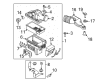 2014 Ford F-350 Super Duty Air Filter Box Diagram - BC3Z-9600-A