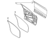 2021 Ford Mustang Mach-E Door Seal Diagram - LJ8Z-5820531-B