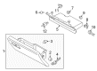 2017 Ford F-150 Glove Box Diagram - GL3Z-15060T10-BR