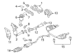 2007 Mercury Milan Exhaust Heat Shield Diagram - 6E5Z-5E258-BA