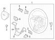 2024 Lincoln Navigator Steering Wheel Diagram - NL7Z-3600-JA