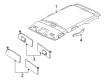 Mercury Sun Visor Diagram - 6M6Z-7804104-AA