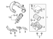 2019 Ford Escape Air Duct Diagram - F1FZ-9A624-B