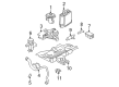 Ford Excursion PCV Valve Diagram - YC3Z-6A666-CA