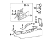 Ford Contour Ashtray Diagram - F8RZ5404788BAA