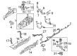 Ford F-250 Super Duty Fuel Tank Strap Diagram - BC3Z-9054-H