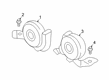 Lincoln Nautilus Horn Diagram - K2GZ-13832-P