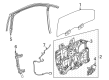 2022 Ford Mustang Mach-E Weather Strip Diagram - LJ8Z-5821597-B