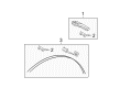 Ford Edge TPMS Sensor Diagram - 7L1Z-1A189-A