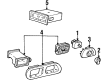 Ford Windstar Blower Control Switches Diagram - F58Z19986A