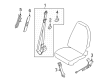 2021 Ford E-350 Super Duty Seat Belt Diagram - HC2Z-37611B08-BA