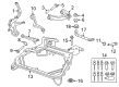 2012 Lincoln MKZ Torsion Bar Diagram - AE5Z-5874-B