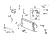 Lincoln Cooling Hose Diagram - 7L1Z-8286-A